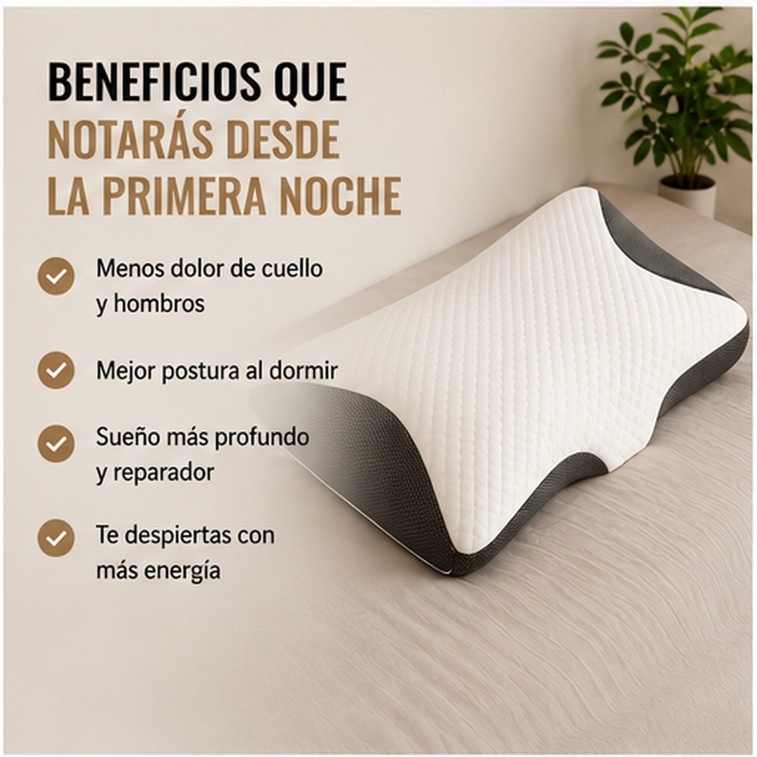 Almohada Cervical Ergonómica