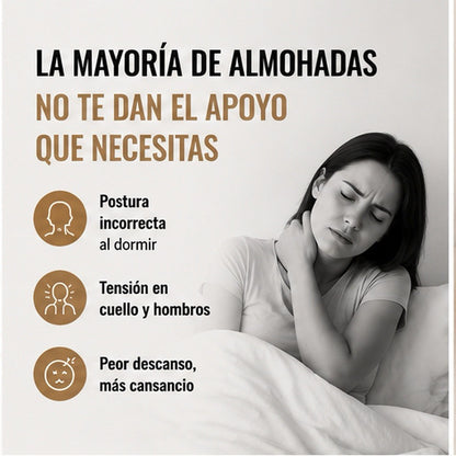 Almohada Cervical Ergonómica